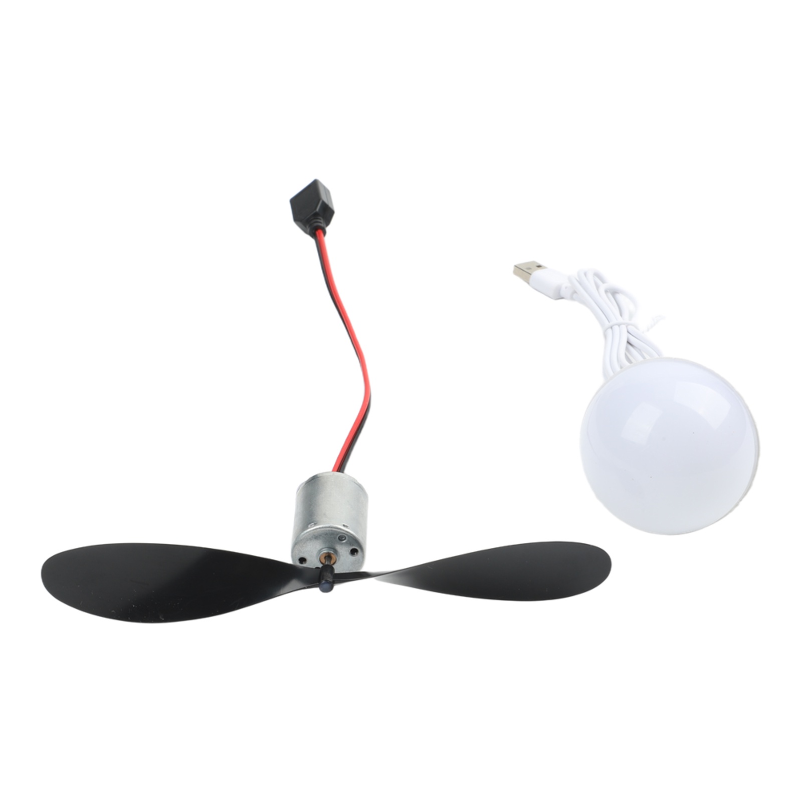 Renewable Energy Project - Wind Turbine Motor Blade with USB