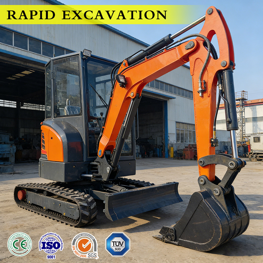 Renewable Energy Project - Wholesale 3T Mini Excavator CE Certified