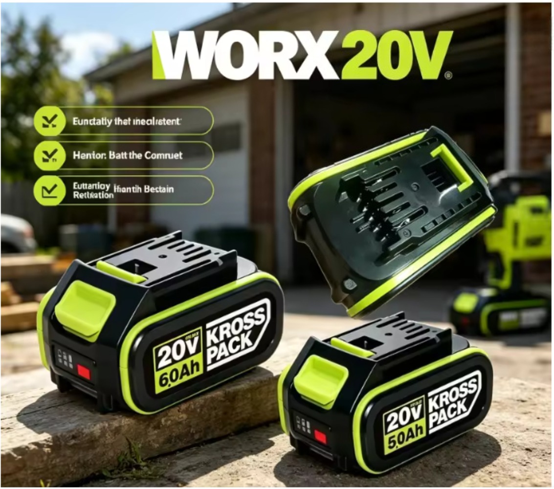 Genuine Green WORX 20V 4.0Ah P - огляд і ціна Renewable Energy Project