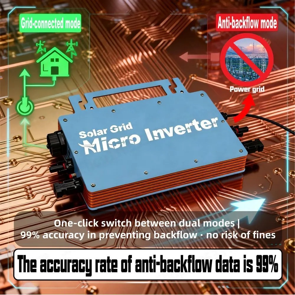 1000W Grid Tie Micro Inverter  - огляд і ціна Grid Tie Micro Inverter