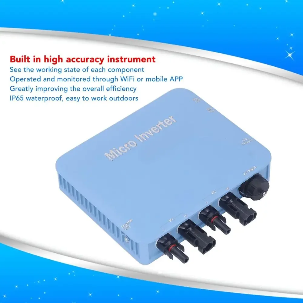 Micro Inverter 120V/230V Grid- - огляд і ціна Grid Tie Micro Inverter