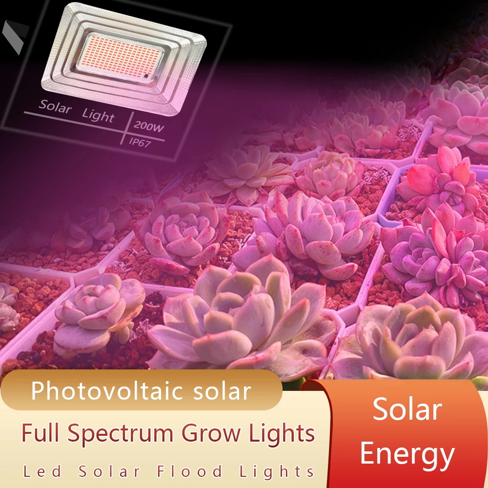 Solar Powered LED Plant Grow L - огляд і ціна Renewable Energy Project