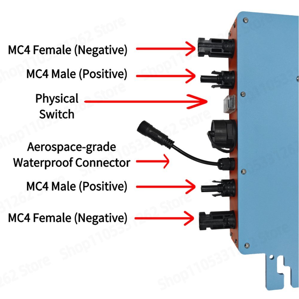 High Power Micro Inverter 350W - огляд і ціна Grid Tie Micro Inverter