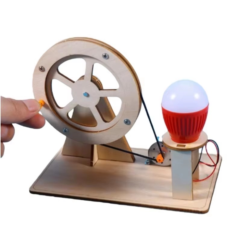 DIY Hand Crank Generator Scien - огляд і ціна Renewable Energy Project