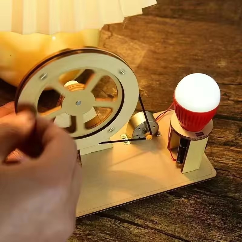 DIY Hand Crank Generator Scien - огляд і ціна Renewable Energy Project