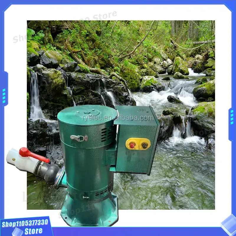 800W Micro Hydro Turbine Gener - огляд і ціна Renewable Energy Hydropower